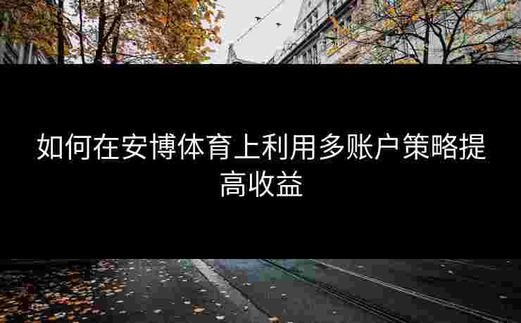 如何在安博体育上利用多账户策略提高收益